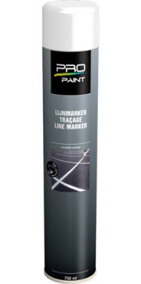 Afbeeldingen van PRO-PAINT Lijnmarker wit 750ML