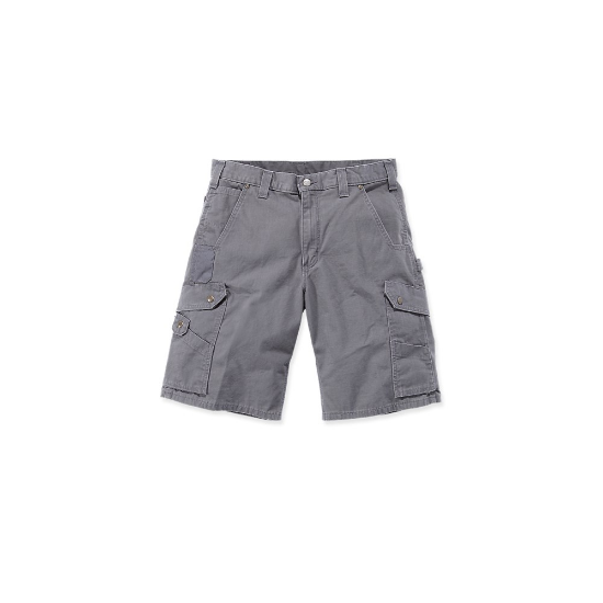 Afbeeldingen van CARHARTT Werkbroek kort ripstop B357 gravel W28