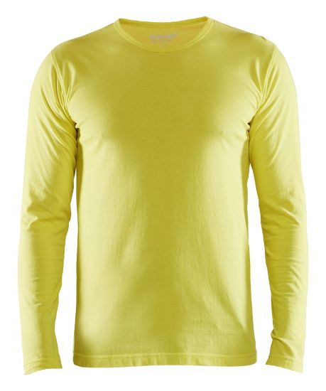 Afbeeldingen van BLÅKLÄDER T-shirt met lange mouwen 3500 High Vis geel S