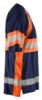 Afbeeldingen van BLÅKLÄDER T-shirt UV 3337 marineblauw/High Vis oranje 2XL
