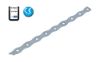 Afbeeldingen van GEBR. BODEGRAVEN Lijmkoppelstrip RVS316 O.G. Novo 300MM 20X0,5MM