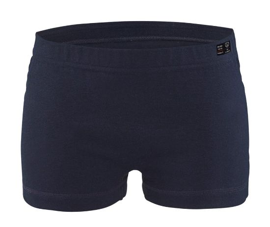 Afbeeldingen van BLÅKLÄDER Boxershort vlamvertragend dames 1826 marineblauw 3XL