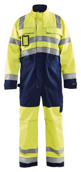 Afbeeldingen van BLÅKLÄDER Overall 6373 High Vis geel/marineblauw C52