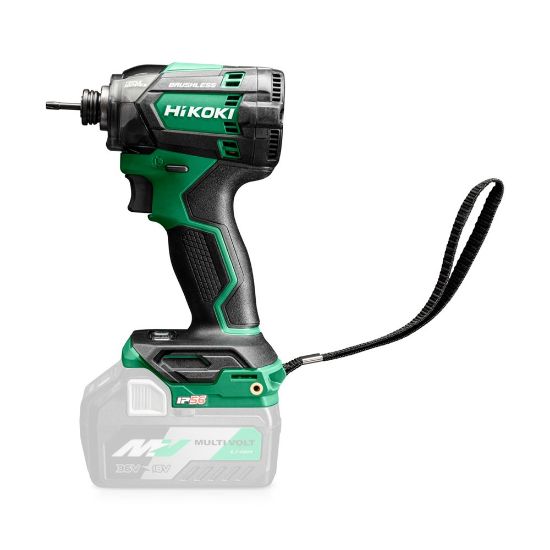 Afbeeldingen van HIKOKI WH18DC W4Z ACCU SLAGSCHROEVENDRAAIER 1/4" 18V, BL, 210 Nm, IP56, MV, EXCLUSIVE in DOOS