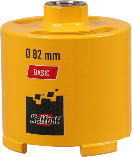 Afbeeldingen van KELFORT Dozenboor diamant 4 segmenten 82MM