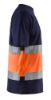 Afbeeldingen van BLÅKLÄDER T-shirt 3387 marineblauw/High Vis oranje M