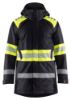 Afbeeldingen van BLÅKLÄDER Winterparka 4485 zwart/High Vis geel S