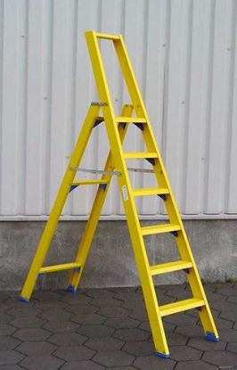 Afbeeldingen van ASC Bordestrap fiber 6 treden 1,5M stahoogte