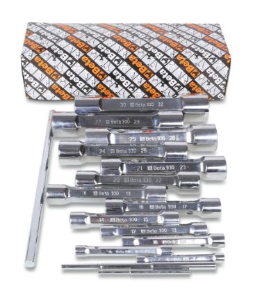 Afbeeldingen van BETA Pijpsleutelset twaalfkant zwaar 13x 930/S13