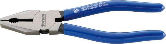 Afbeeldingen van FORUM Combinatietang DIN5244 met dompelgeïsoleerde kunststof grepen 180MM