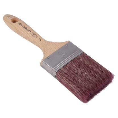 Afbeeldingen van COPENHAGEN PRO Platte kwast 5* FLEX synthetisch haar met FSC houten steel 3