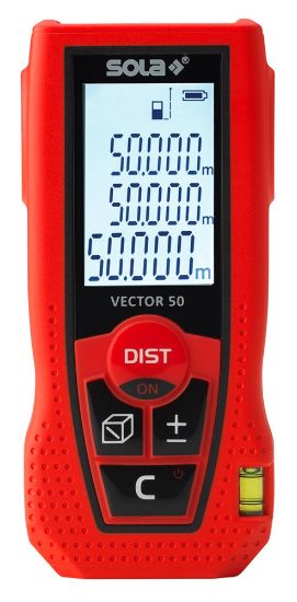 Afbeeldingen van SOLA Laserafstandsmeter Vector50 50M