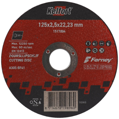 Afbeeldingen van KELFORT Doorslijpschijf vlak 125X2,5MM