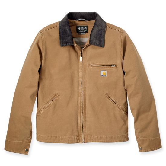 Afbeeldingen van CARHARTT Jas Duck Detroit relaxed fit 106234 bruin L
