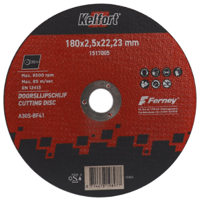 Afbeeldingen van KELFORT Doorslijpschijf vlak 180X2,5MM