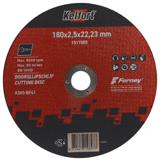 Afbeeldingen van KELFORT Doorslijpschijf vlak 180X2,5MM