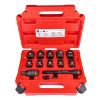 Afbeeldingen van MILWAUKEE Doppenset SHOCKWAVE ½" 13x