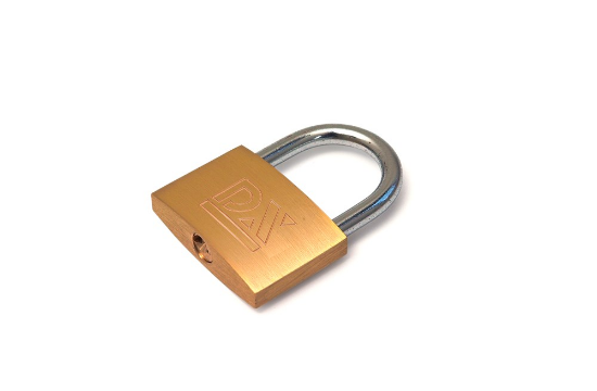 Afbeeldingen van Cilinderhangslot 20MM enkel beperkt sluitend
