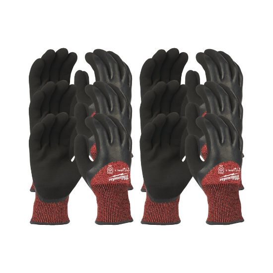 Afbeeldingen van MILWAUKEE Winterwerkhandschoen gedipt snijklasse C 9 12x