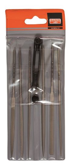 Afbeeldingen van BAHCO Naaldvijlenset zoet 160MM 6x