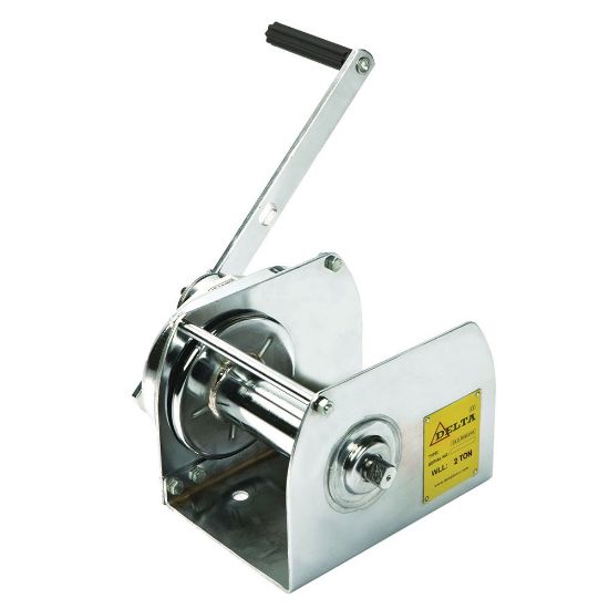 Afbeeldingen van Handlier RHW Powder coated geel 2T