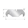 Afbeeldingen van ROTEC Reservemes haak model 1996 50X0,65MM 100x