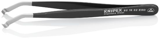 Afbeeldingen van KNIPEX Positioneringspincet ESD RVS 921602ESD