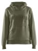 Afbeeldingen van BLÅKLÄDER Hoodie 3D dames 3560 herfstgroen XL