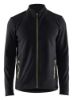 Afbeeldingen van BLÅKLÄDER Microfleecevest 4765 zwart/High Vis geel 3XL