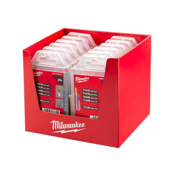 Afbeeldingen van MILWAUKEE Decoupeerzaagbladenset hout en metaal 35x