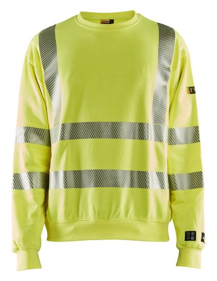 Afbeeldingen van BLÅKLÄDER Sweater Multinorm 3087 High Vis geel L