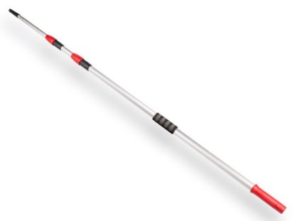 Afbeeldingen van Telescoopsteel aluminium 3-delig 155-400CM