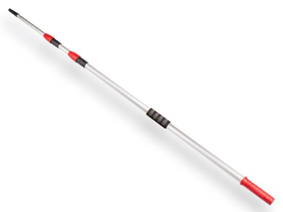 Afbeeldingen van Telescoopsteel aluminium 3-delig 155-400CM