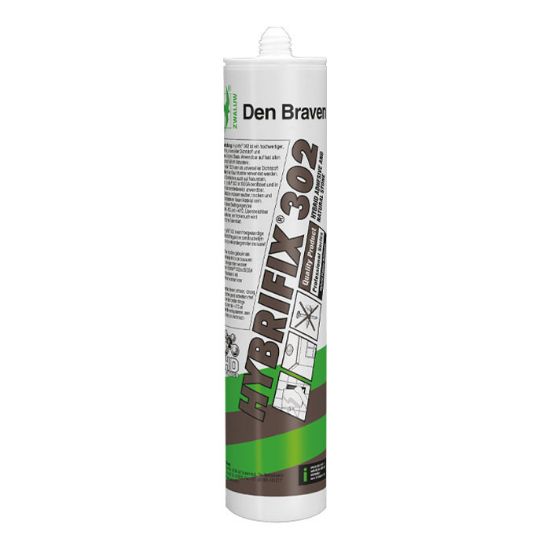 Afbeeldingen van ZWALUW Hybride kit Hybrifix 302 wit 290ML
