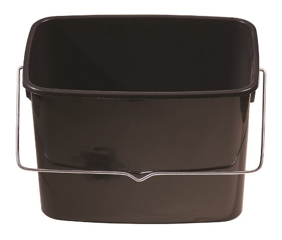 Afbeeldingen van Verfemmer kunststof zwart 10L