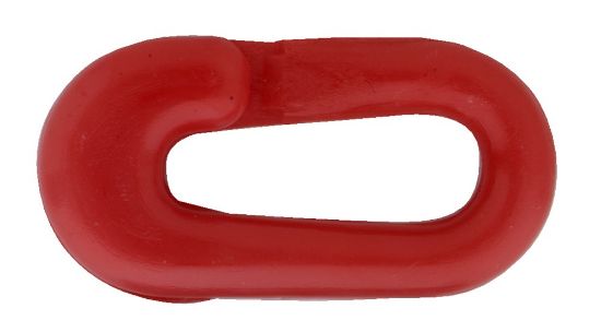 Afbeeldingen van Kunststof noodschakel rood 8MM