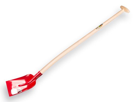 Afbeeldingen van ATLAS Betonschop rood met schopsteel 110CM ¾