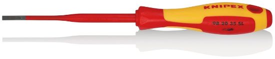 Afbeeldingen van KNIPEX Sleufschroevendraaier SLIM 982035SL 202MM