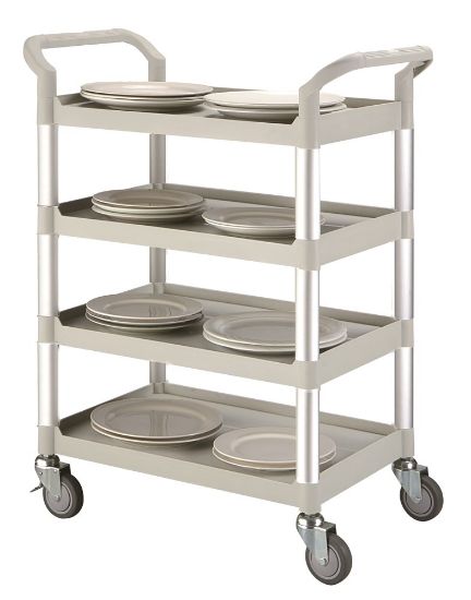 Afbeeldingen van MATADOR Etagewagen HX type 808I-3 met 4 etages wit 850X480X1080MM