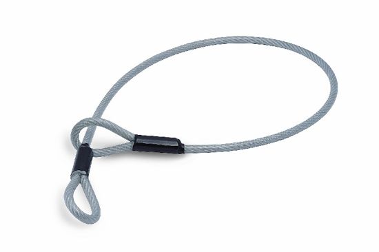 Afbeeldingen van Slotkabel PVC ommanteld transparant 5M 6/8MM