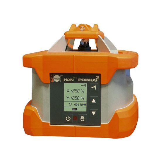 Afbeeldingen van NEDO Rotatielaser PRIMUS 2 H2N+ zonder laserontvanger inclusief Quick-Fix, accu's, lader en koffer laser-klasse 3R 472033