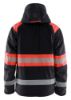 Afbeeldingen van BLÅKLÄDER Winterjas 4480 zwart/High Vis rood L