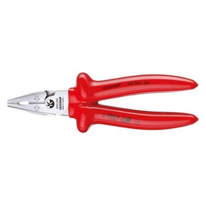 Afbeeldingen van GEDORE Combinatietang POWER VDE 8250-200 met doop-isolatie 200MM