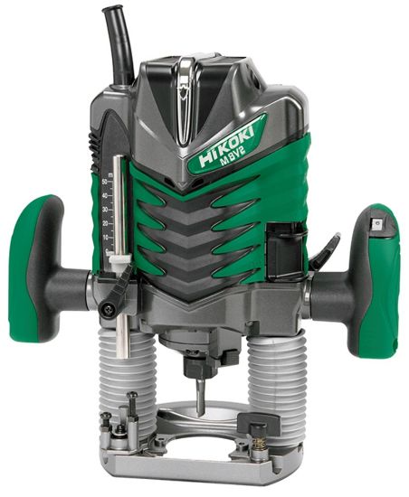 Afbeeldingen van HIKOKI Bovenfreesmachine M8V2WSZ 230V 1150W 8MM variabele snelheid in kunststof koffer 