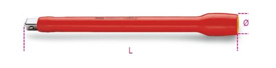 Afbeeldingen van BETA Verlengstuk ½" 264MM 920MQ/22