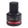 Afbeeldingen van MILWAUKEE Doppen verloopstuk SHOCKWAVE HEX ¾" - 1"