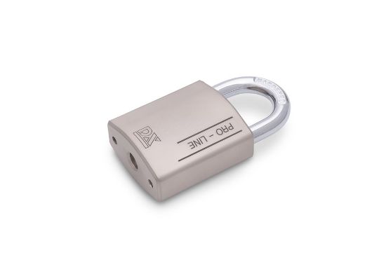 Afbeeldingen van Hangslot PRO-line zilver open 40MM