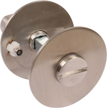 Afbeeldingen van OXLOC Rozet vrij/bezet RVS rond 52X2MM