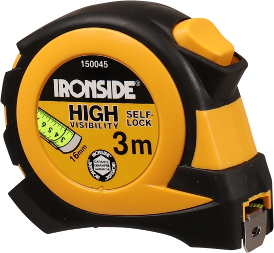 Afbeeldingen van IRONSIDE Rolmaat rubber 16MM 3M