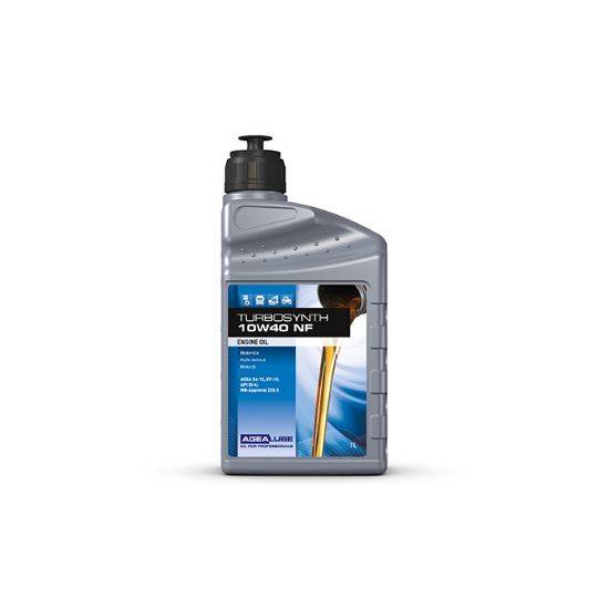 Afbeeldingen van AGEALUBE Motorolie Turbosynth 10W40 NF 1L